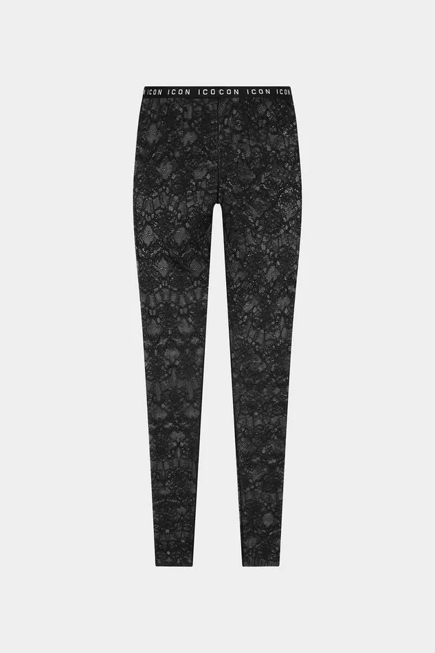 Dsquared2 Underwear Be Icon Leggings Black 8211 Women