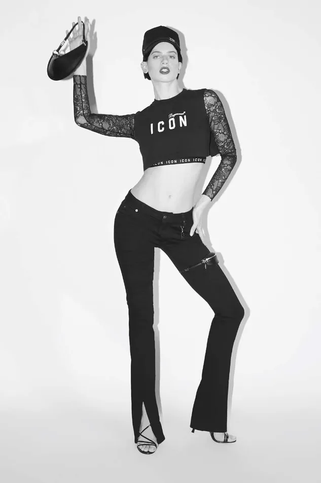 Dsquared2 Underwear Be Icon Leggings Black 8211 Women
