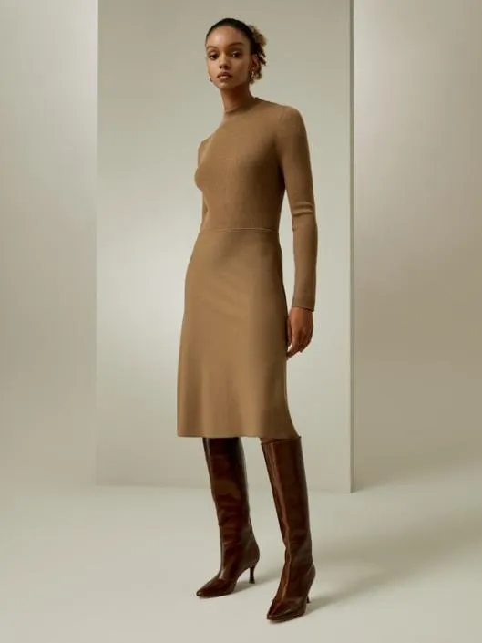 Elegant Slim Fit Wool Dress For All Occasions Women Jumpsuits Lilysilk Knitwear