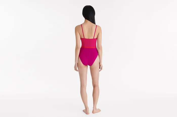 ERES Ara Tank OnePiece SmileLogoSunset Women OnePiece Swimsuits