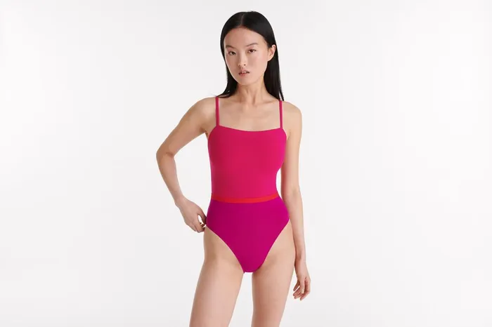 ERES Ara Tank OnePiece SmileLogoSunset Women OnePiece Swimsuits
