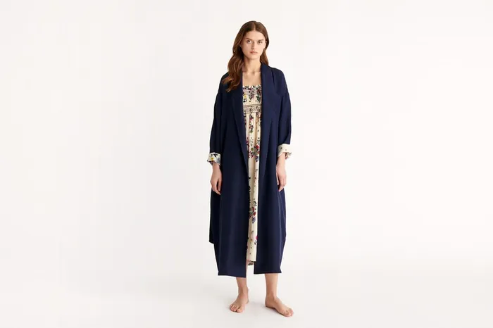 ERES Bouquet Kimono Imprime Herbier Women Homewear