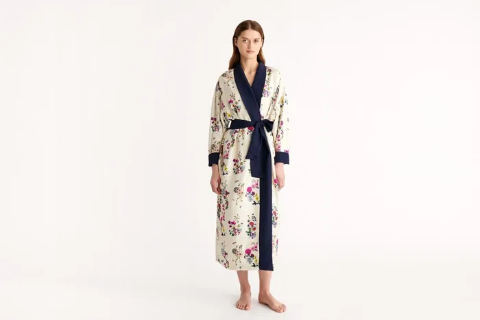ERES Bouquet Kimono Imprime Herbier Women Homewear