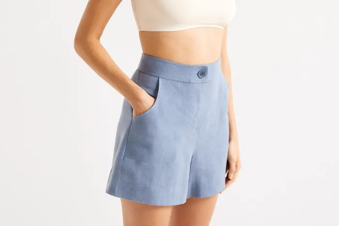 ERES Correct HighWaisted Shorts Marin Women Homewear