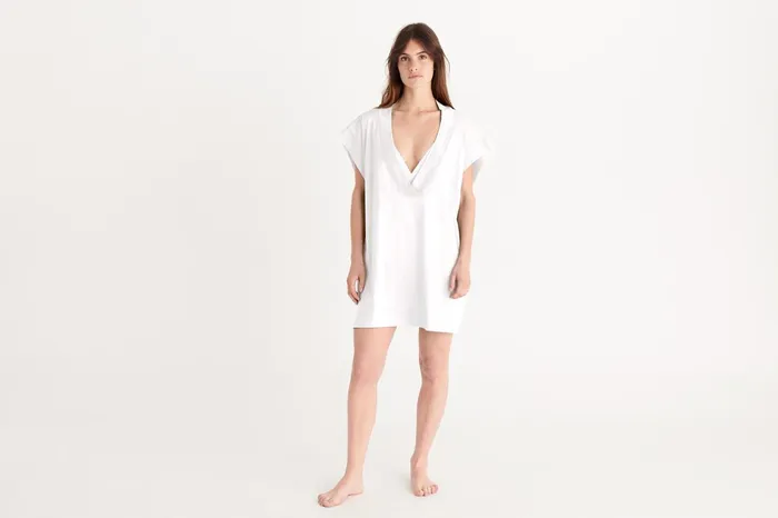 ERES Rene TShirt Blanc Women Beachwear and Accessories