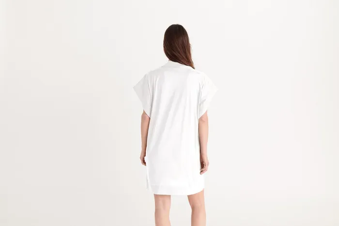 ERES Rene TShirt Blanc Women Beachwear and Accessories