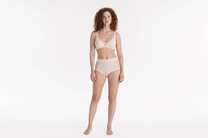 ERES Senteur Wireless Triangle Bra Poudre Rosee Women Bras
