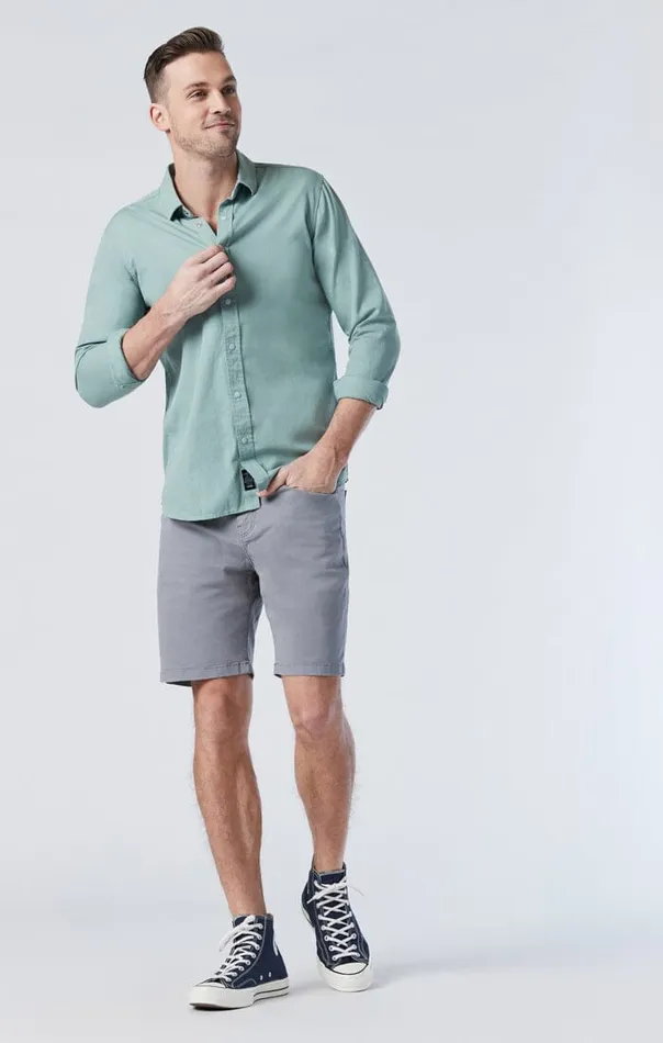 Ethan Shorts In Sharkskin Twill Men Mavi Jeans Shorts Ethan Shorts In Sharkskin Twill Men Mavi Jeans Shorts