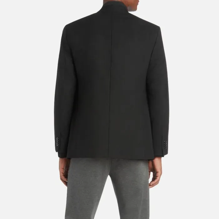 Extreme Black Travel Ready Modern Fit Stretch Suit Jacket Extreme Black Men Kenneth Cole Suiting