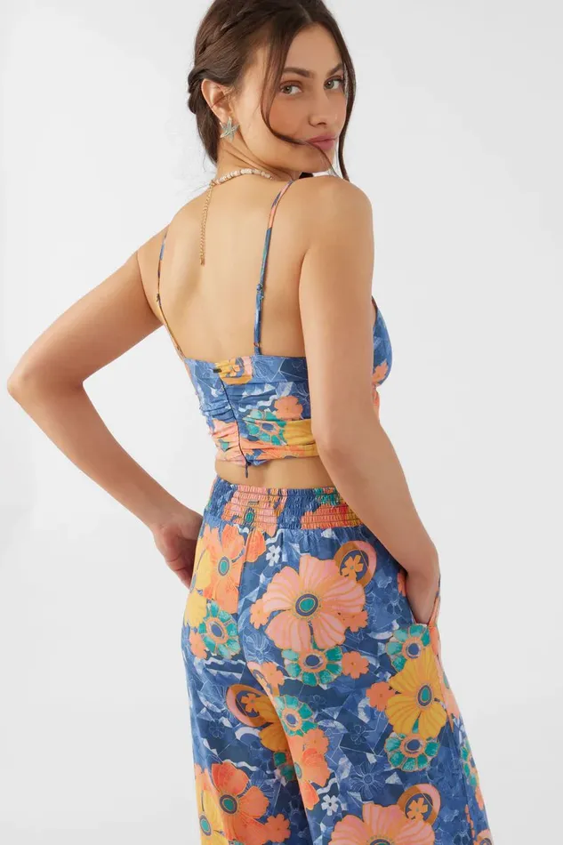 FARRAH JADIA FLORAL CROP TOP Multi Clr Women O039NEILL Collections