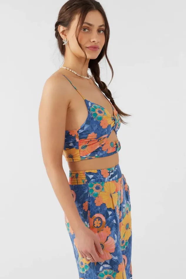 FARRAH JADIA FLORAL CROP TOP Multi Clr Women O039NEILL Collections