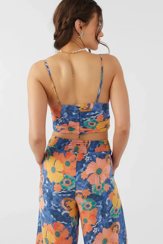 FARRAH JADIA FLORAL CROP TOP Multi Clr Women O039NEILL Collections