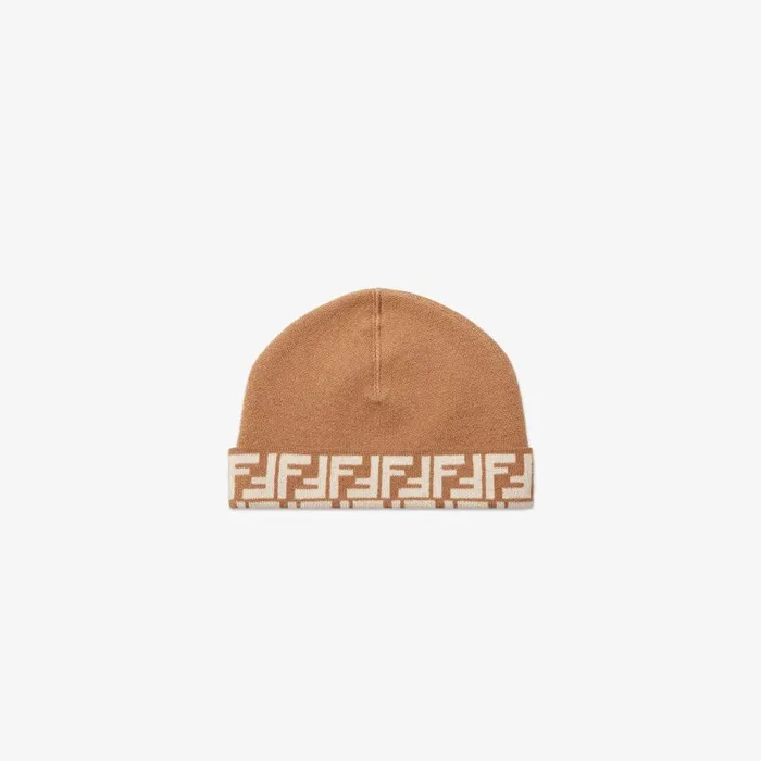 Fendi Accessories Junior Hat Reversible Wool Junior Hat 8211 Kids