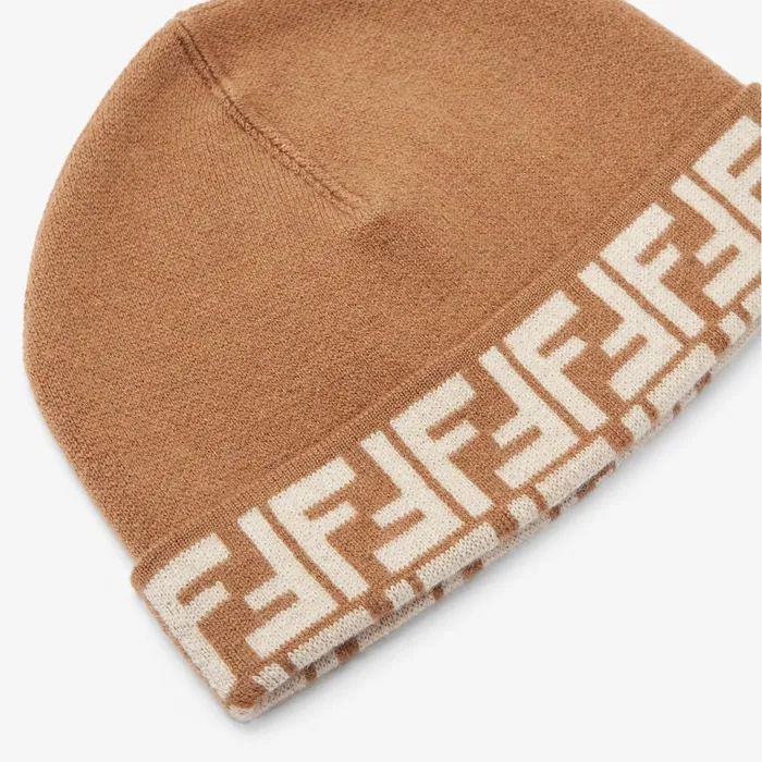 Fendi Accessories Junior Hat Reversible Wool Junior Hat 8211 Kids
