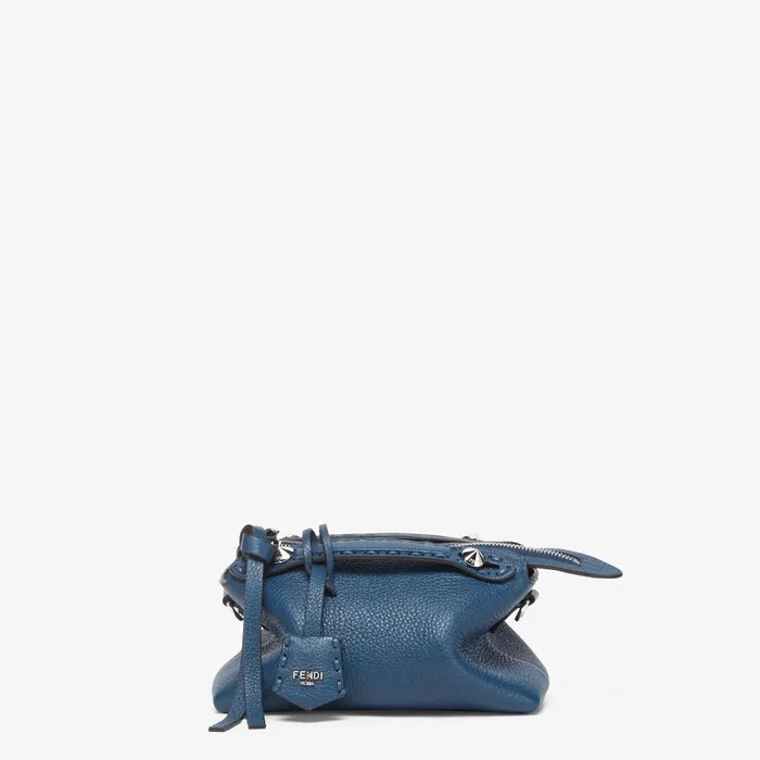 Fendi Boston Bags By The Way Selleria Mini Blue Selleria Minibag With 156 Handsewn Topstitches 8211 Women Fendi Boston Bags By The Way Selleria Mini Blue Selleria Minibag With 156 Handsewn Topstitches 8211 Women