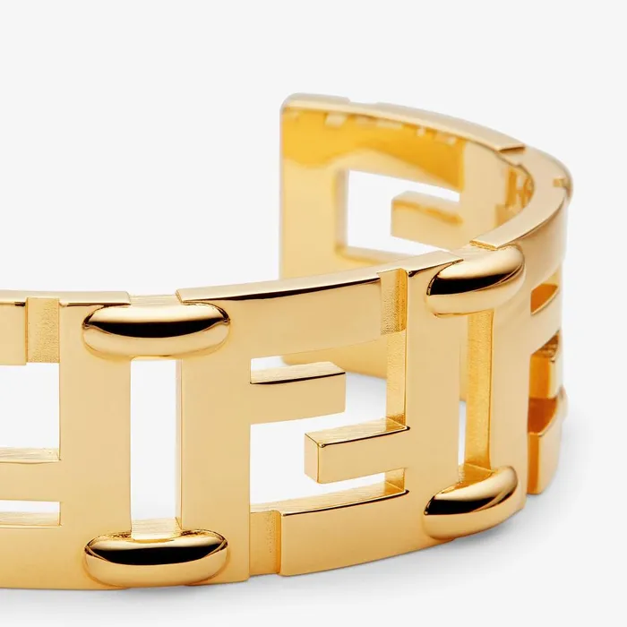 Fendi Bracelets Forever Fendi Bangle Goldcolored Metal Bangle 8211 Women