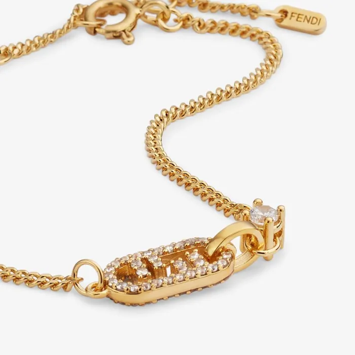 Fendi Bracelets O039Lock Bracelet Goldcolored Bracelet 8211 Women