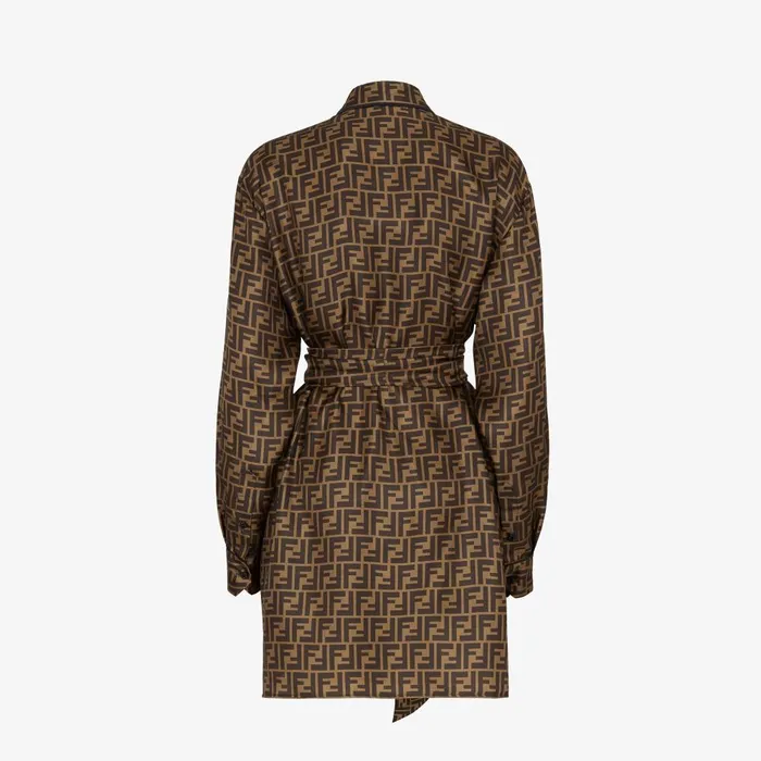 Fendi Dresses and Jumpsuits Dress Brown Twill Dress 8211 Women