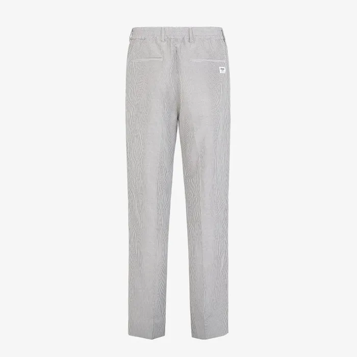 Fendi Jackets and Suits Pants Gray Pinstriped Fabric Pants 8211 Men