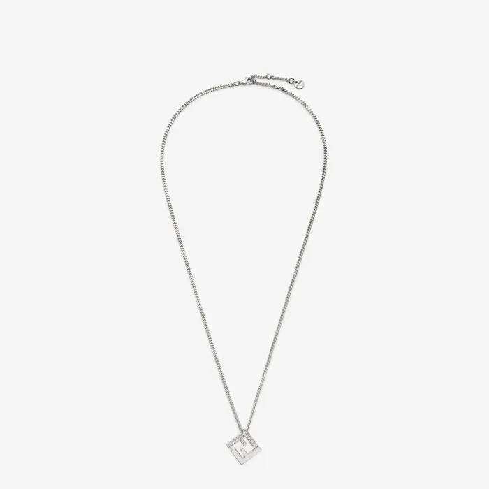 Fendi Necklaces Forever Fendi Necklace Silvercolored Metal Necklace 8211 Women Fendi Necklaces Forever Fendi Necklace Silvercolored Metal Necklace 8211 Women