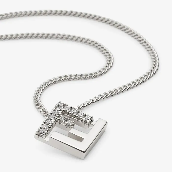 Fendi Necklaces Forever Fendi Necklace Silvercolored Metal Necklace 8211 Women