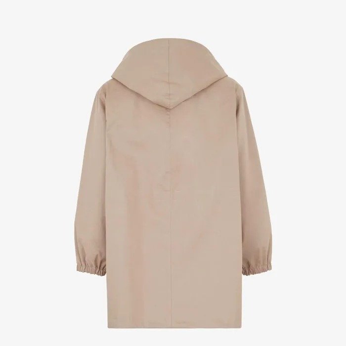 Fendi Outerwear Parka Brown Fabric Parka 8211 Men