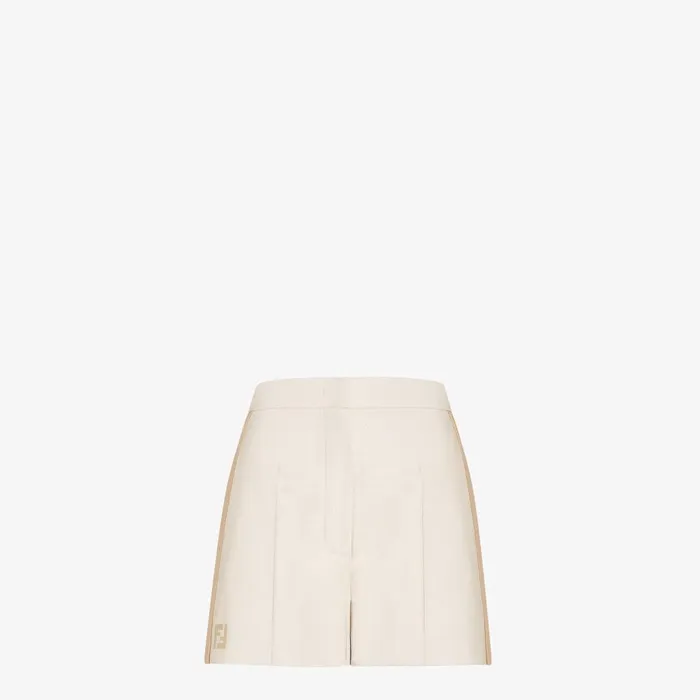 Fendi Pants and Shorts Shorts Beige Cotton Short Pants 8211 Women