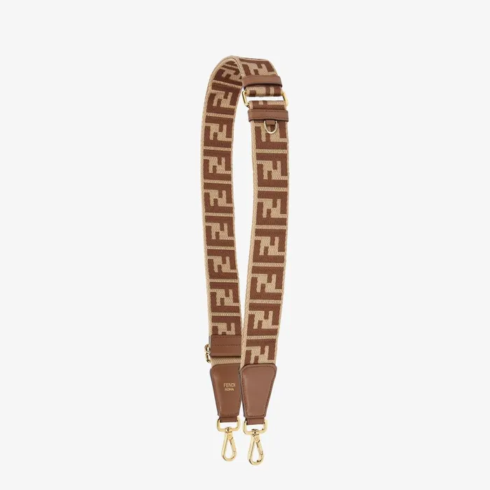 Fendi Shoulder Straps and Bag Accessories Strap You Hazelnut FF Jacquard Shoulder Strap 8211 Women Fendi Shoulder Straps and Bag Accessories Strap You Hazelnut FF Jacquard Shoulder Strap 8211 Women