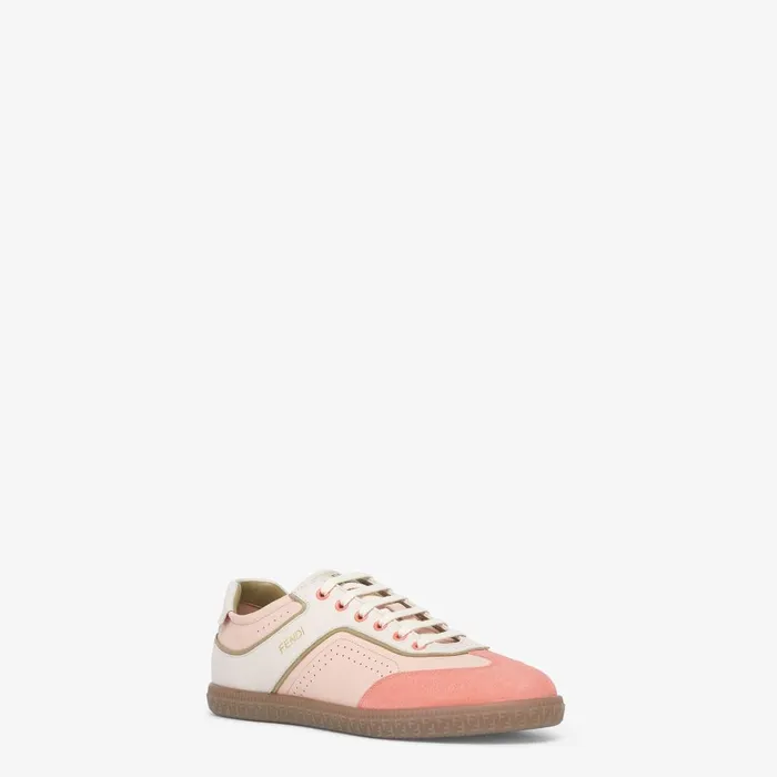 Fendi Sneakers Fendi Flair Pink Leather Lowtops 8211 Women