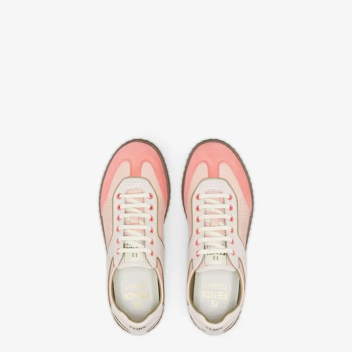 Fendi Sneakers Fendi Flair Pink Leather Lowtops 8211 Women
