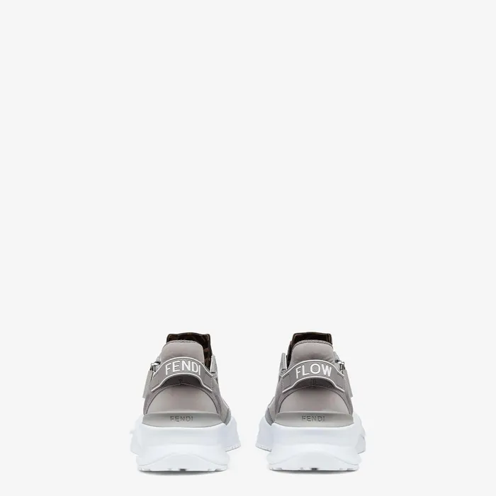 Fendi Sneakers Fendi Flow Sneakers Grey Fabric Trainers 8211 Men