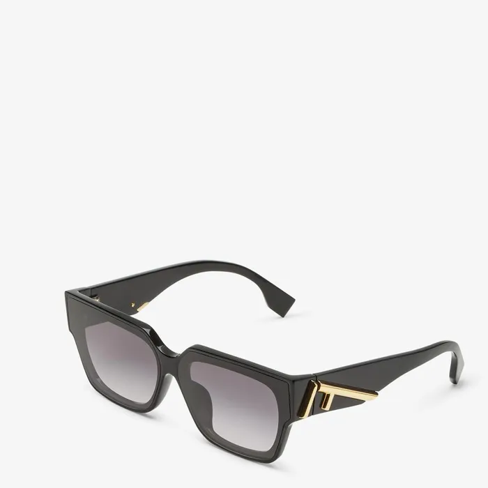 Fendi Sunglasses Fendi First Black Acetate Sunglasses 8211 Women