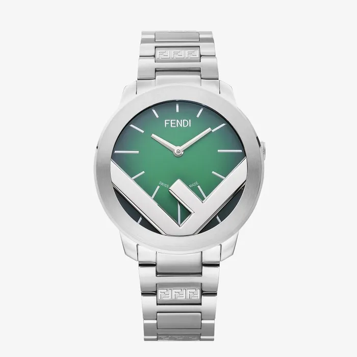 Fendi Watches F Is Fendi 41nbspmm 8211 Round Watch With F Is Fendi Logo 8211 Men Fendi Watches F Is Fendi 41nbspmm 8211 Round Watch With F Is Fendi Logo 8211 Men