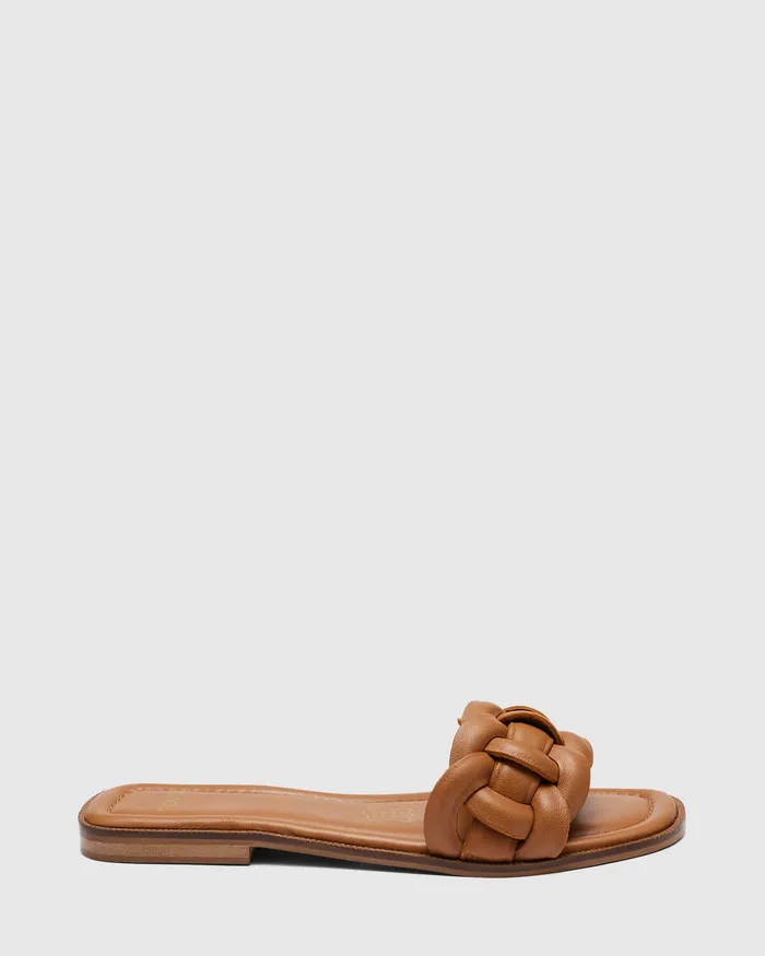 Flat Sandals SOOZI CARAMEL Sandals 8211 NOVO Shoes Women