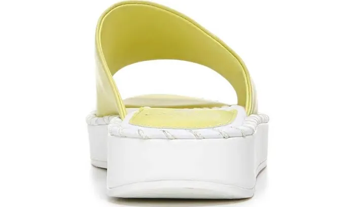 Flat Sandals Women Franco Sarto Sarto Zoe Slide Sandal Limeade Leather