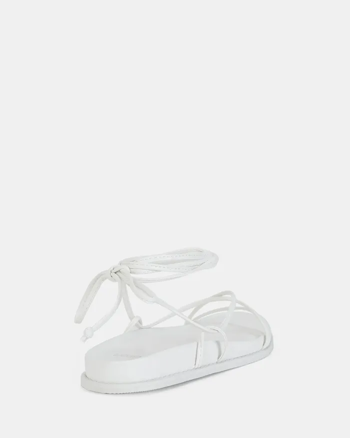 Flatforms Women TEELS WHITE Sandals NOVO Shoes
