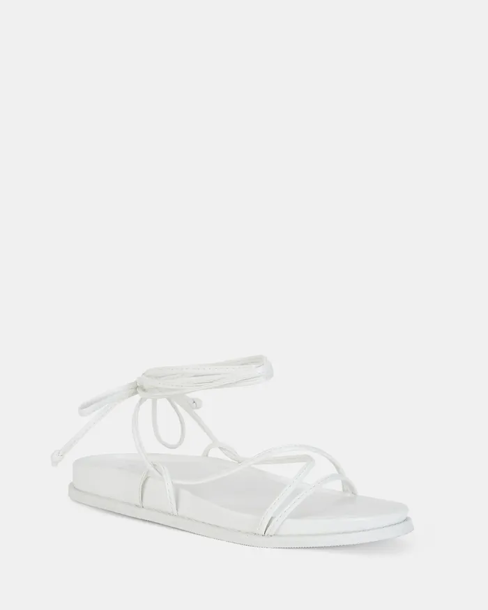 Flatforms Women TEELS WHITE Sandals NOVO Shoes