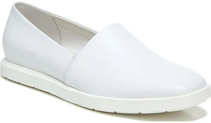 Flats Women Franco Sarto Franco Bonza Slip On White Leather