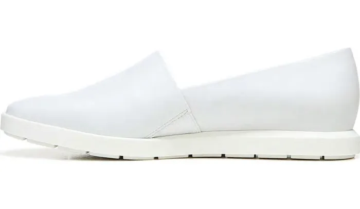 Flats Women Franco Sarto Franco Bonza Slip On White Leather