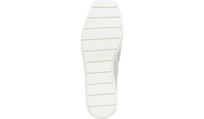 Flats Women Franco Sarto Franco Bonza Slip On White Leather
