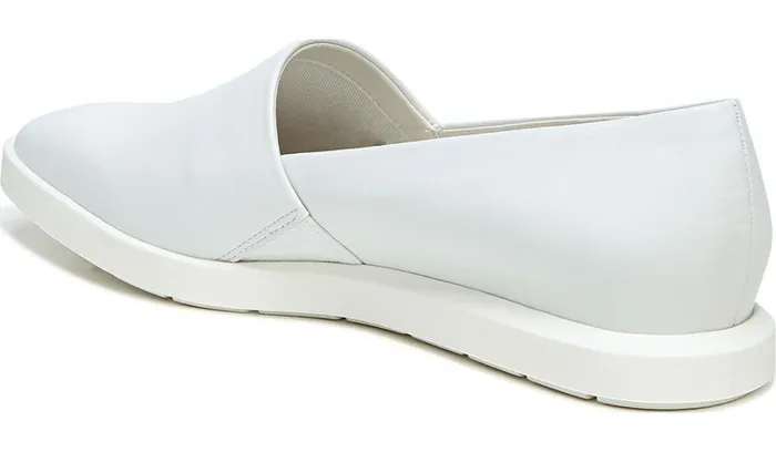 Flats Women Franco Sarto Franco Bonza Slip On White Leather