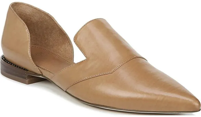Flats Women Franco Sarto Sarto Toby D039Orsay Flat Saddle Leather