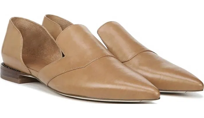 Flats Women Franco Sarto Sarto Toby D039Orsay Flat Saddle Leather
