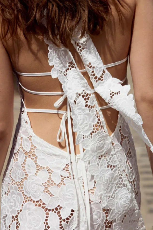 For Love and Lemons Dresses Astoria Lace Maxi Dress White 8211 Women For Love and Lemons Dresses Astoria Lace Maxi Dress White 8211 Women