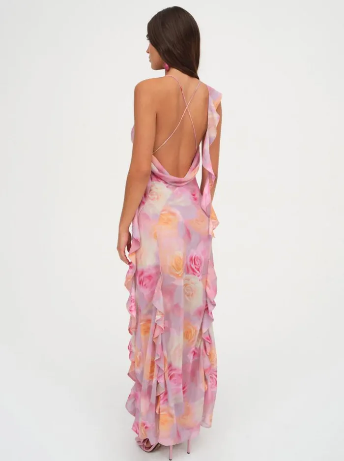 For Love and Lemons Dresses Beate Maxi Dress Pink 8211 Women For Love and Lemons Dresses Beate Maxi Dress Pink 8211 Women