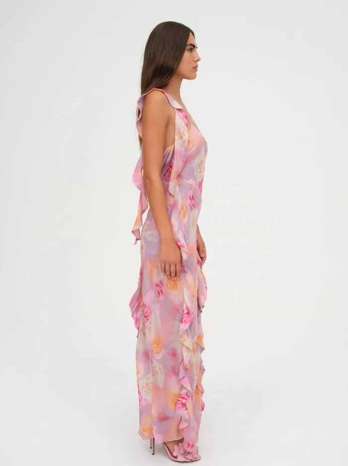 For Love and Lemons Dresses Beate Maxi Dress Pink 8211 Women For Love and Lemons Dresses Beate Maxi Dress Pink 8211 Women
