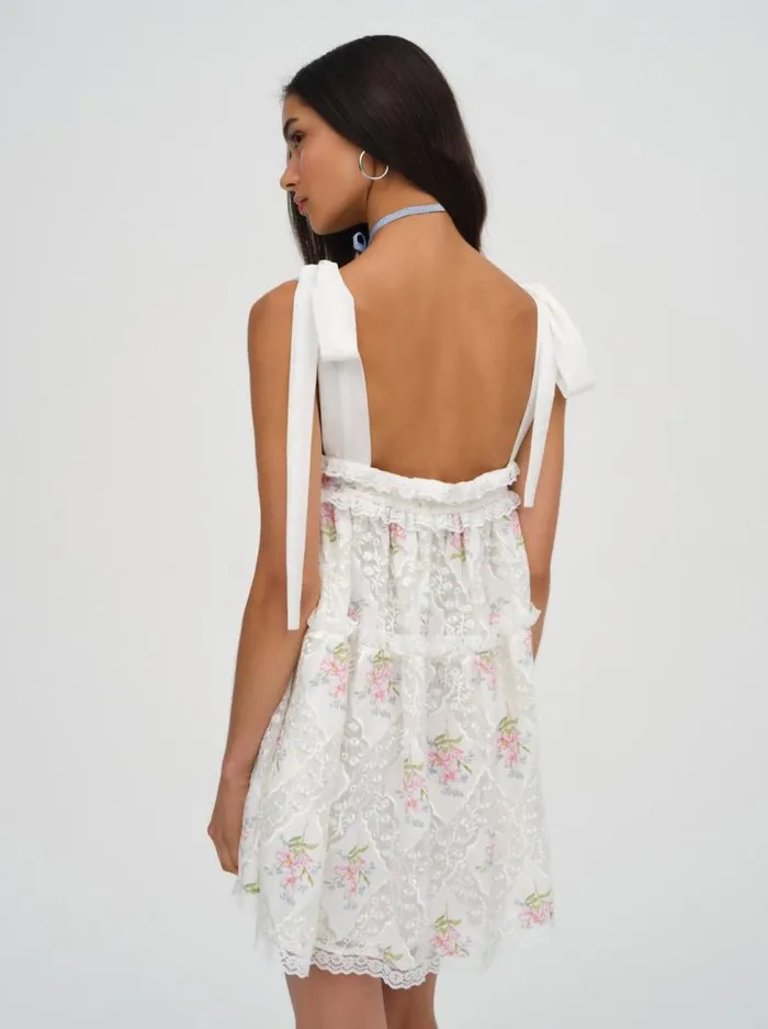 For Love and Lemons Dresses Dakota Mini Dress White 8211 Women For Love and Lemons Dresses Dakota Mini Dress White 8211 Women