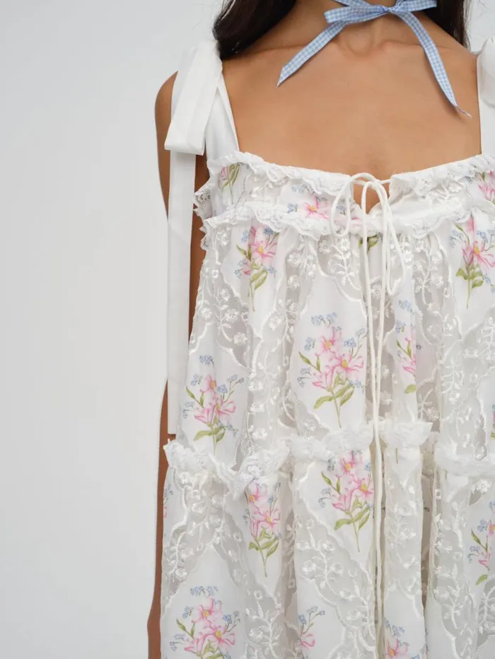 For Love and Lemons Dresses Dakota Mini Dress White 8211 Women For Love and Lemons Dresses Dakota Mini Dress White 8211 Women