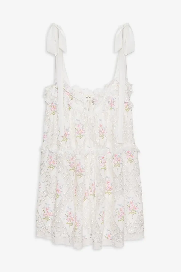 For Love and Lemons Dresses Dakota Mini Dress White 8211 Women For Love and Lemons Dresses Dakota Mini Dress White 8211 Women