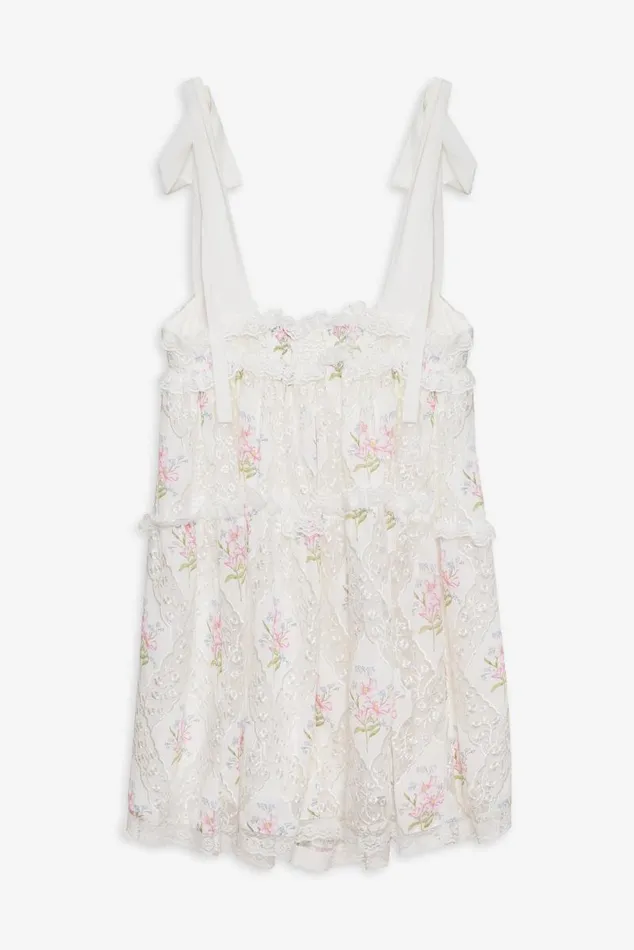 For Love and Lemons Dresses Dakota Mini Dress White 8211 Women For Love and Lemons Dresses Dakota Mini Dress White 8211 Women